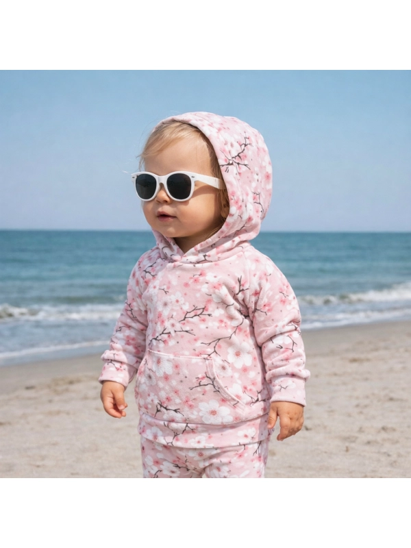 Sakura pink - klasyczna bluza